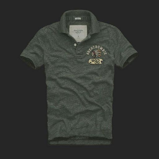 Abercrombie Fitch Hombres Polo Corto Remera AF7137